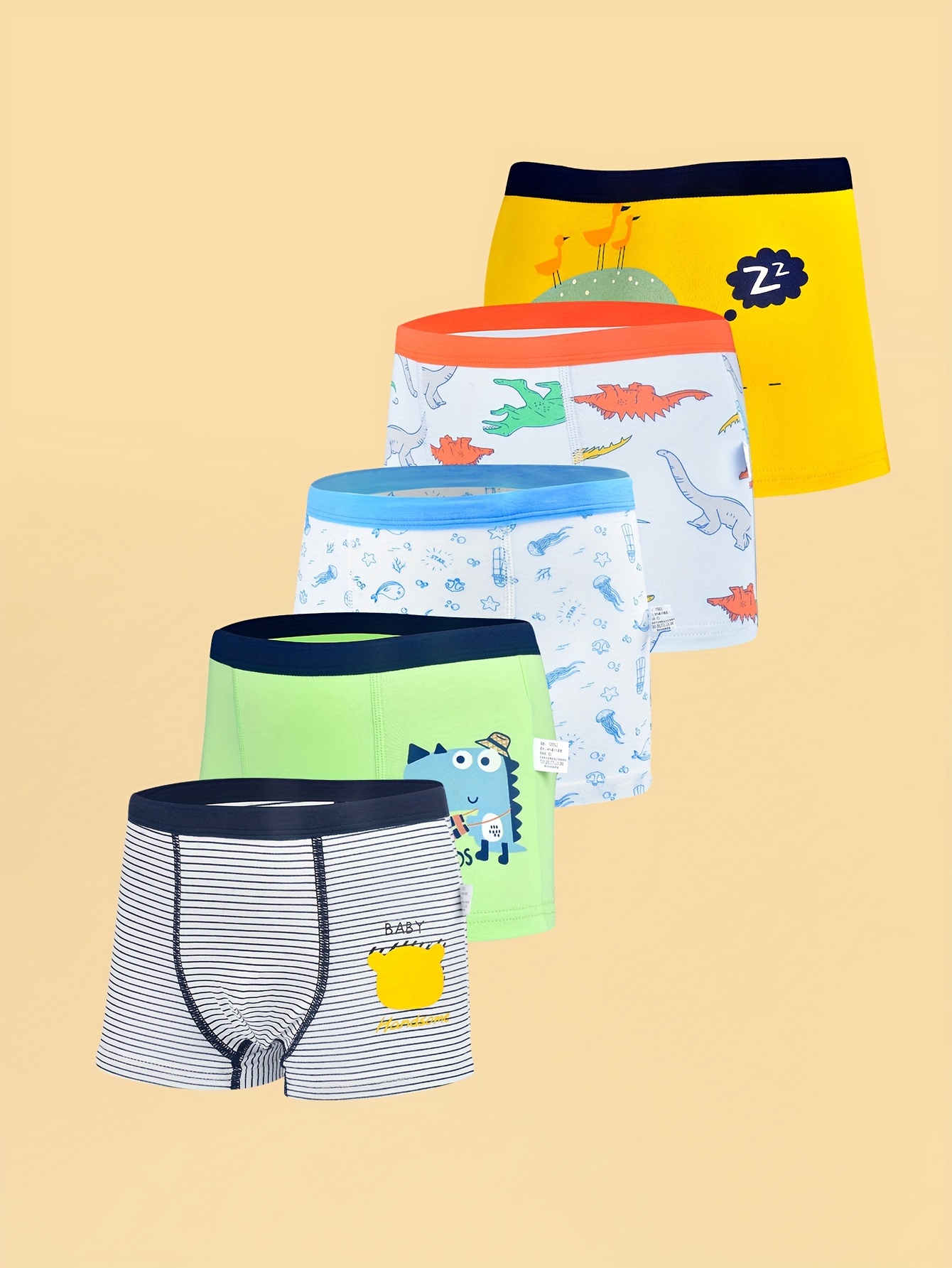 Toddler Girls Underwear 95% Cotton Soft Breathable Random - Temu Australia