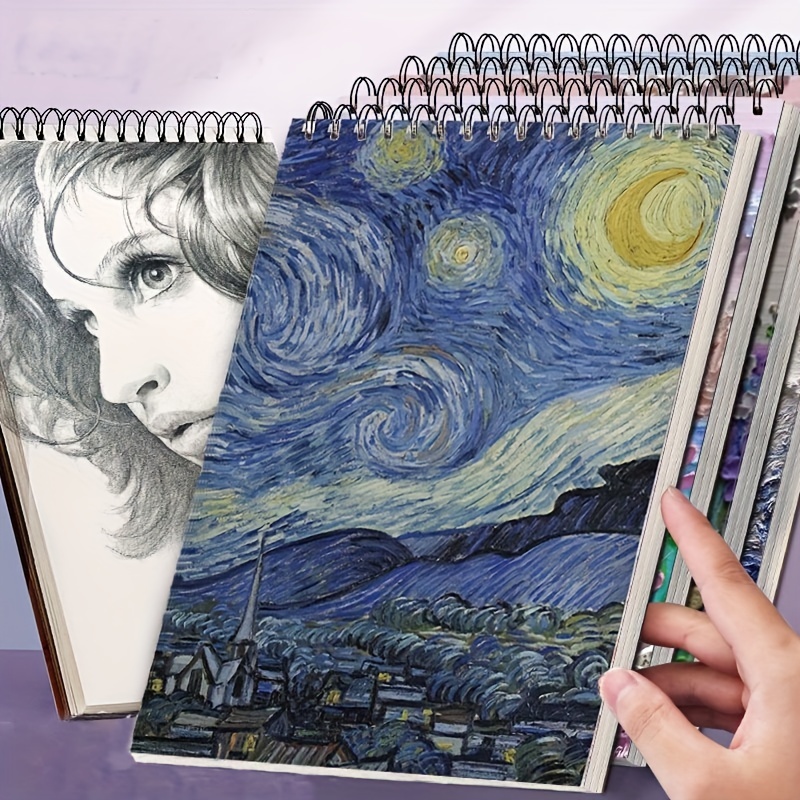 A4 Oil Painting Sketchbook Thickened Art Special Student - Temu