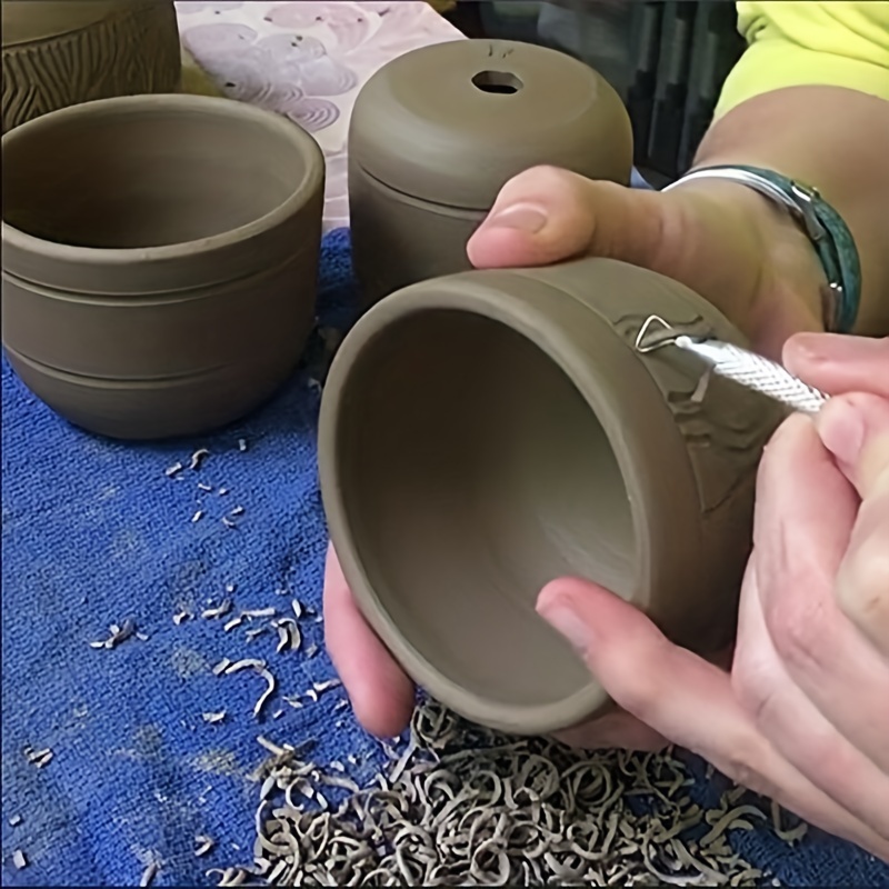 6 PCS/Set Pottery Ceramics Tools Polymer Clay Modeling Tools Wax
