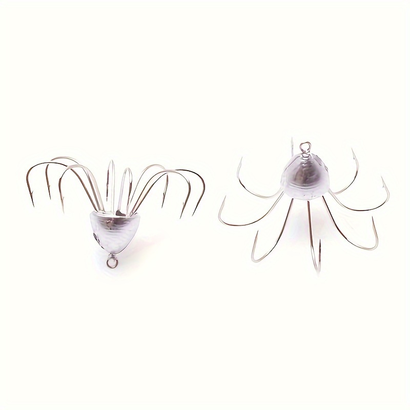 Squid Hooks Sea Fishing Boat Fishing Fishing Hooks - Temu