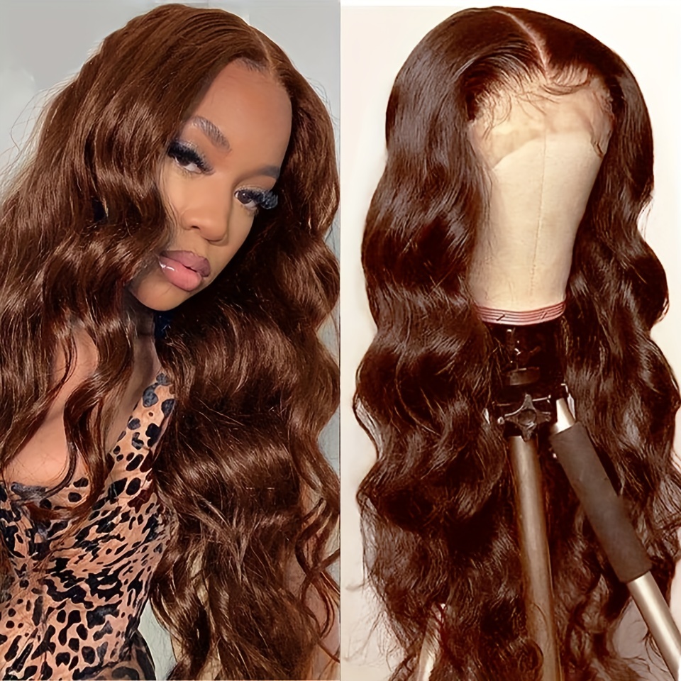 30 Body Wave Lace Frontal Wig 13x4 Hd Lace Front Human Hair - Temu