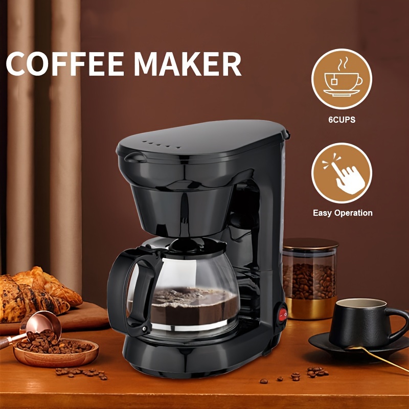 KONKA Coffee Maker Machine Portable Home Mini Automatic Drip