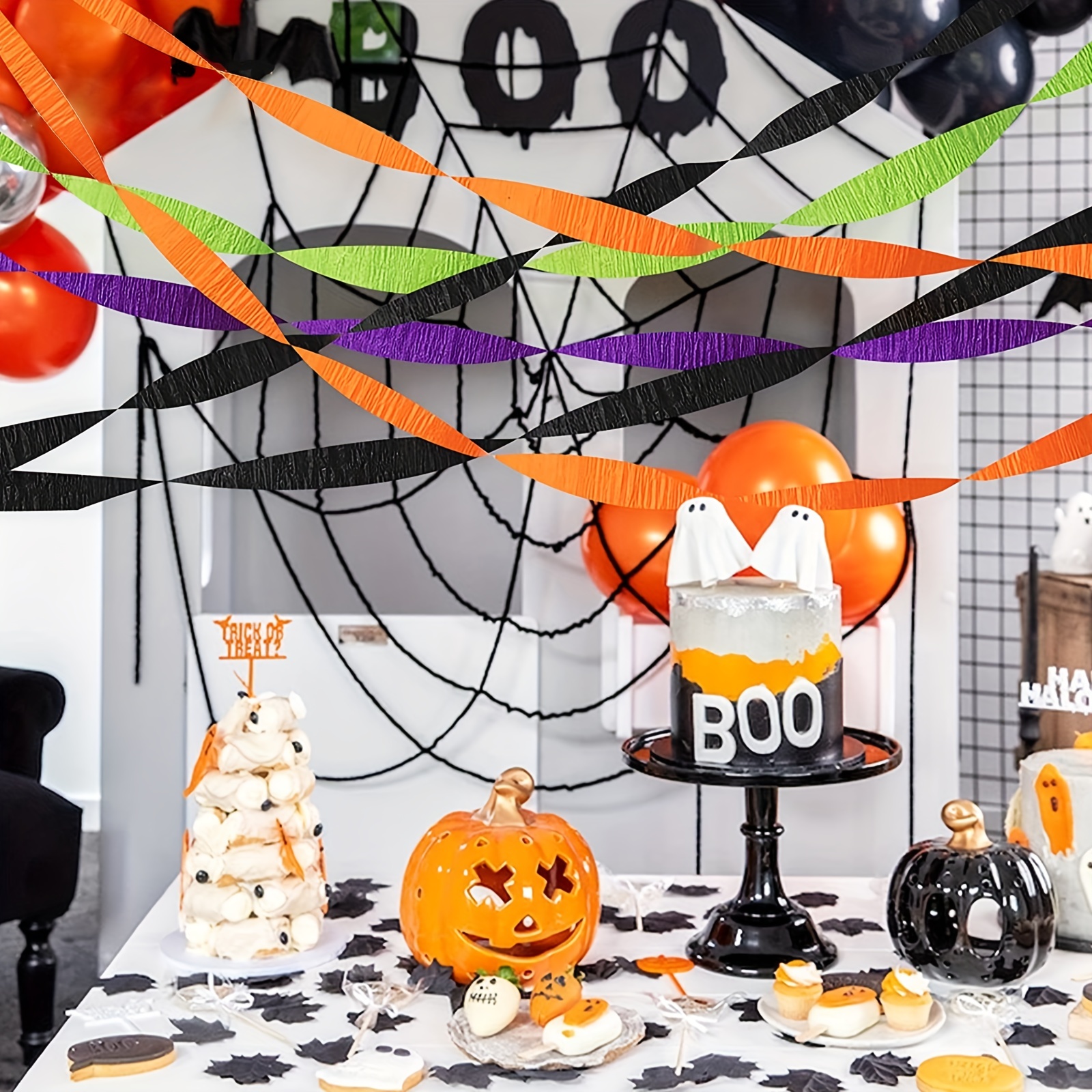 Second Life Marketplace - Halloween Black Paper Streamer Decoration
