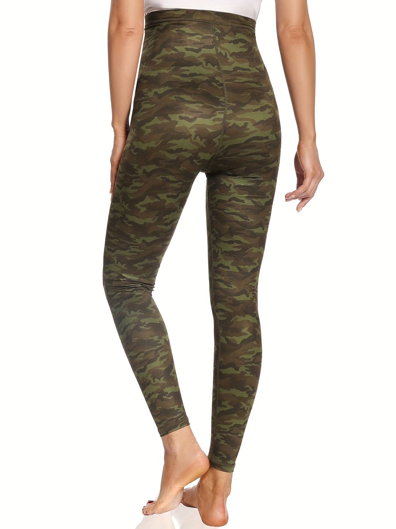 Winter Camo Yoga Leggings