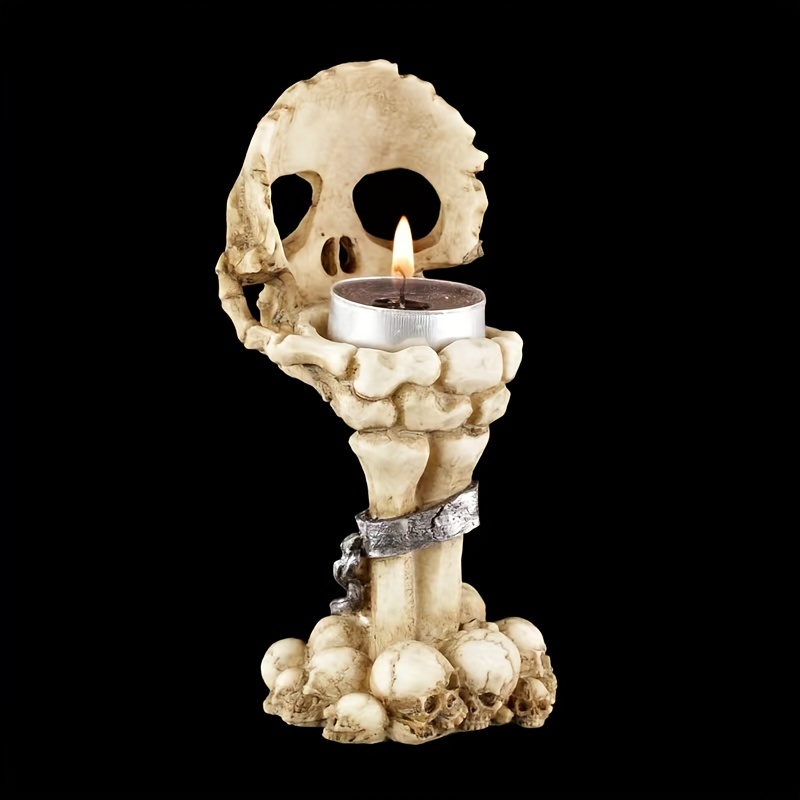 Mindful Skull Design Candle Warmer For Wax Melts Tarts - Temu