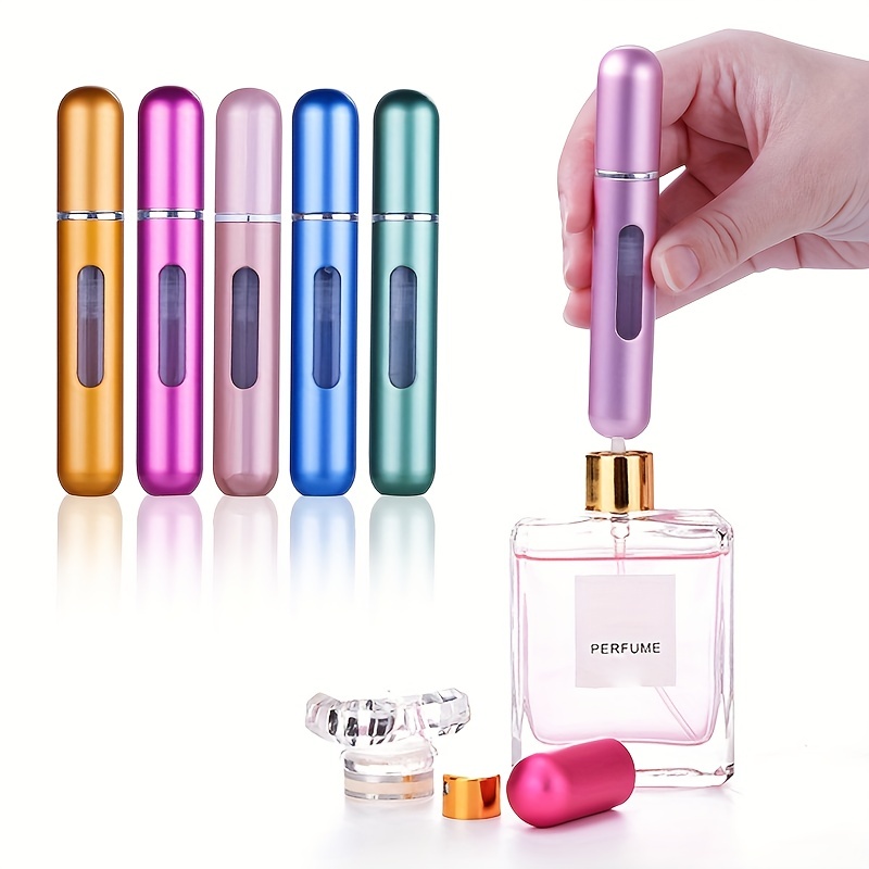 8ml Mini Spray Bottle for travel, Portable Cute Perfume Atomizer For  Cleaning,Travel Essential Oils Perfume, 8ml Sample Empty perfume Bottle,  Travel Mist Spray Bottle Dispenser,Perfume Refill Bottle, Portable Mini  Refillable Spray Jar