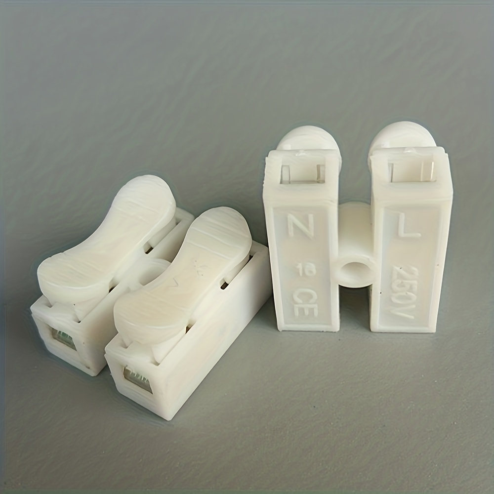20pcs Quick Terminal Connector 2 Pin LED Lamp Connectors