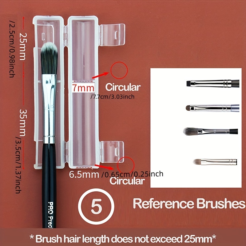 Dustproof Makeup Brush Holder Travel friendly Case Women - Temu