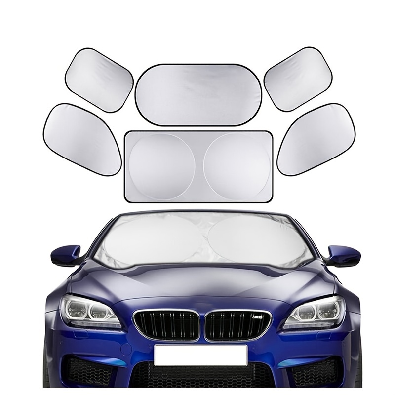 Parasol delantero para coche, para coche, con visera plegable, bloqueador  de vehículos, rayos UV, protector de pantalla de calor, S