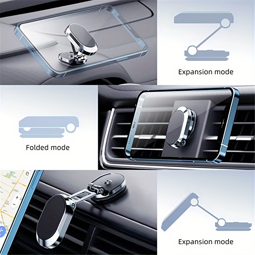Soporte magnético para teléfono móvil para coche, accesorio para  Smartphone, GPS, iPhone 13, 12, 11 Pro
