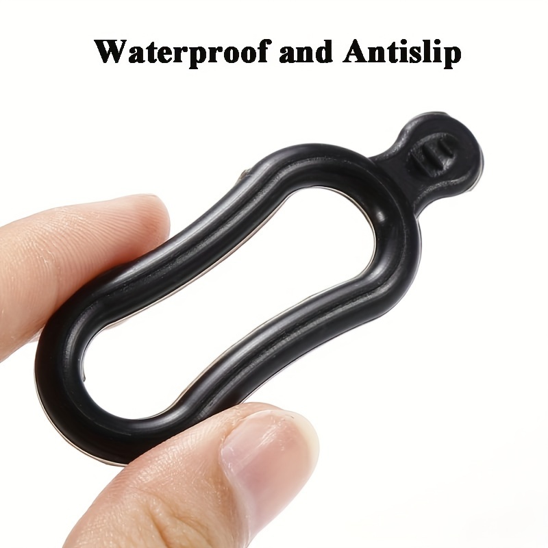 10pcs Silicone Straps for Bike Lights Long/Short Bands