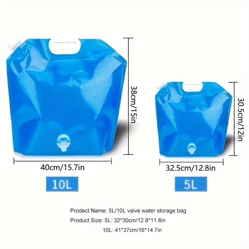 Large Capacity Portable Folding Container Water Storage Bag Collapsible