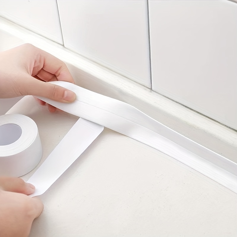 Acrylic Tub & Wall Sealant Tape Self Adhesive Caulk Strip