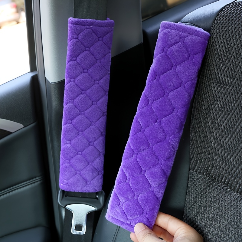 Soft Quilted Car Seat Belt Cover, Adults & Children Car Seat Belt