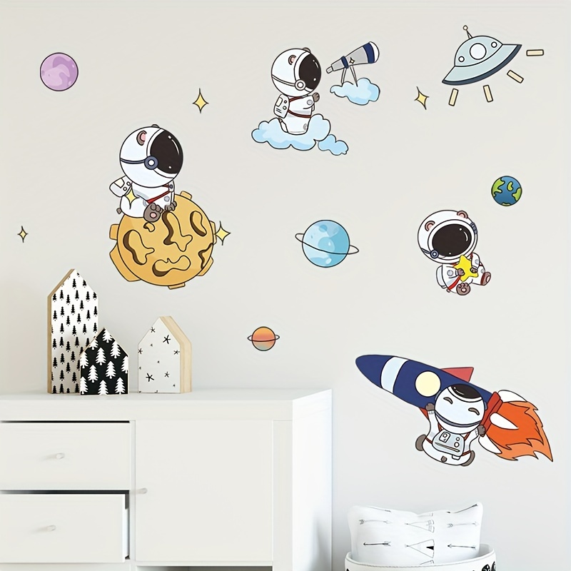 Spaceship Sticker - Temu