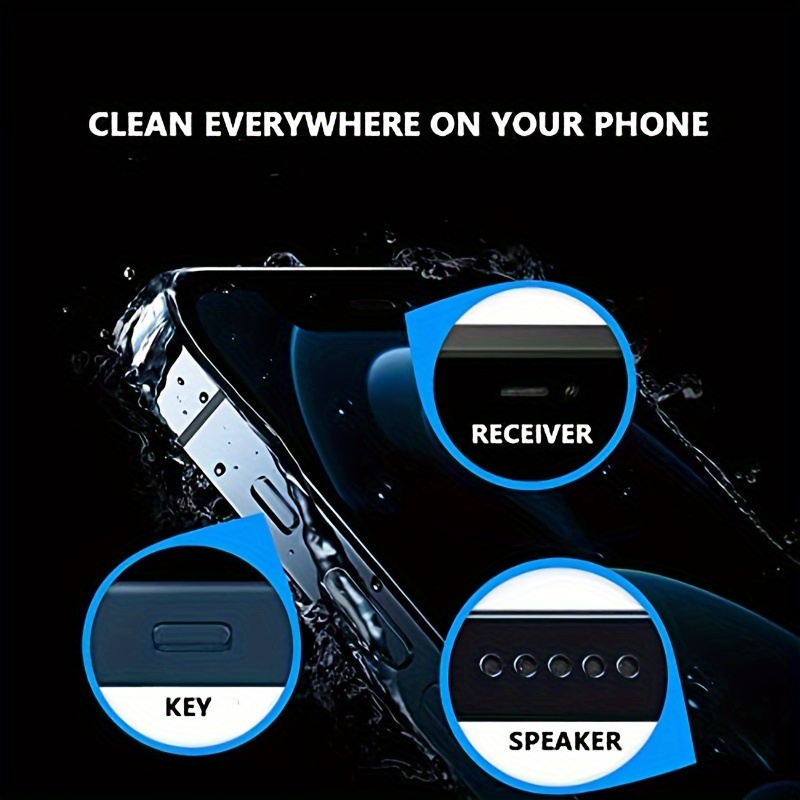 1pc Universal Mobile Phone Hole Dust Removal Glue Mobile Phone Receiver Cleaning Artifact for iPhone 14 for SamSung for Xiaomi Cleaning Tool