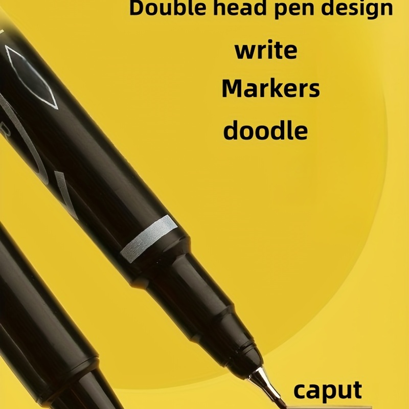 Fine Line Drawing Pen + Double Head Pen Art Painting - Temu