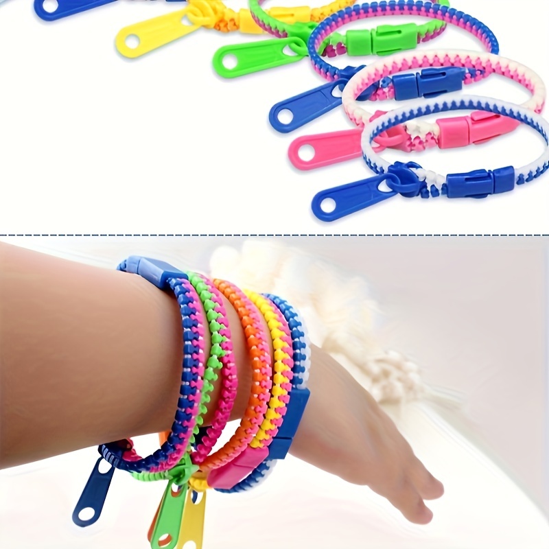 10pzas Pulseras Cremallera 7.5 Pulgadas Rellenos Canasta - Temu