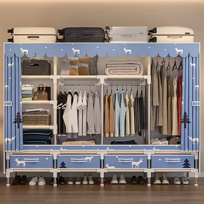 Maximize Your Closet Space With These Portable Foldable - Temu