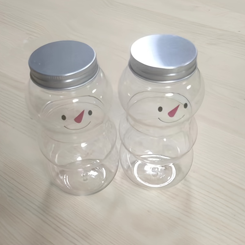 Plastic Juice Bottles With Plastic Juice Bottle Snowman - Temu