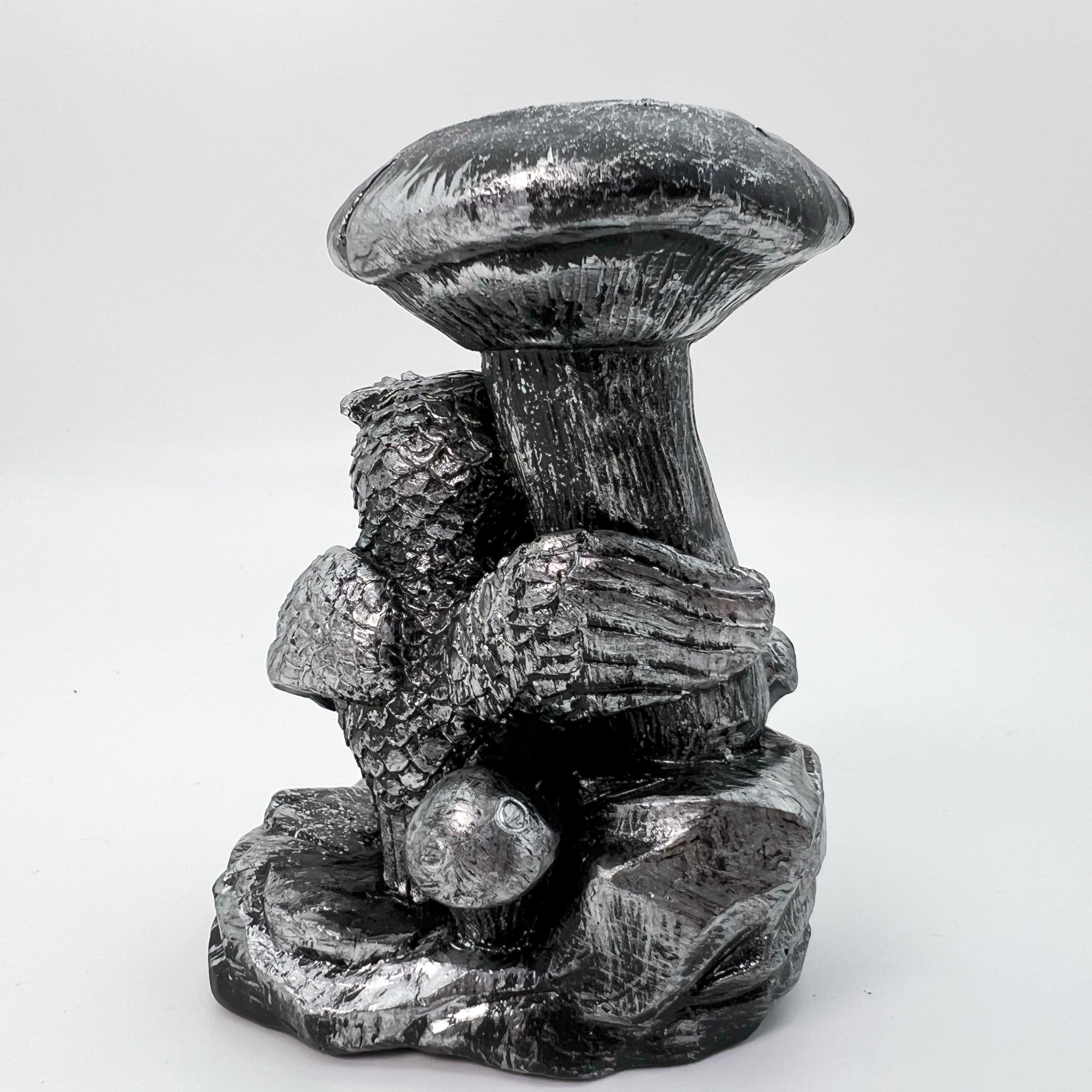 Owl Mushroom Crystal Ball Base