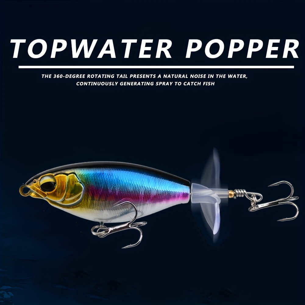 Spinpoler Bombshad - Señuelo de pesca para peces grandes: cola de paleta  con gancho para plataforma de aguijón, juego de cebo artificial de plástico