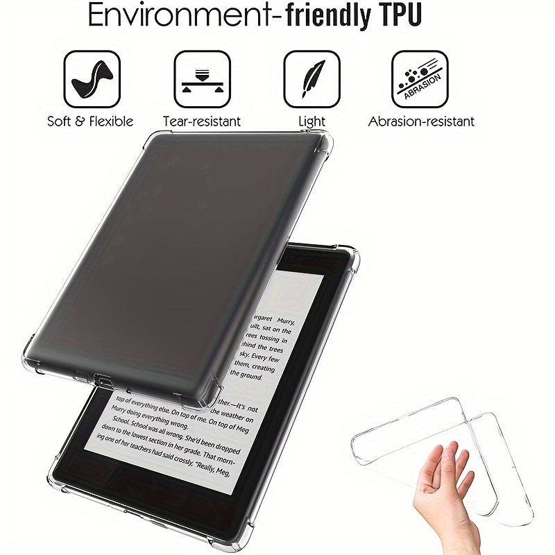 Coque silicone  Kindle - Transparente