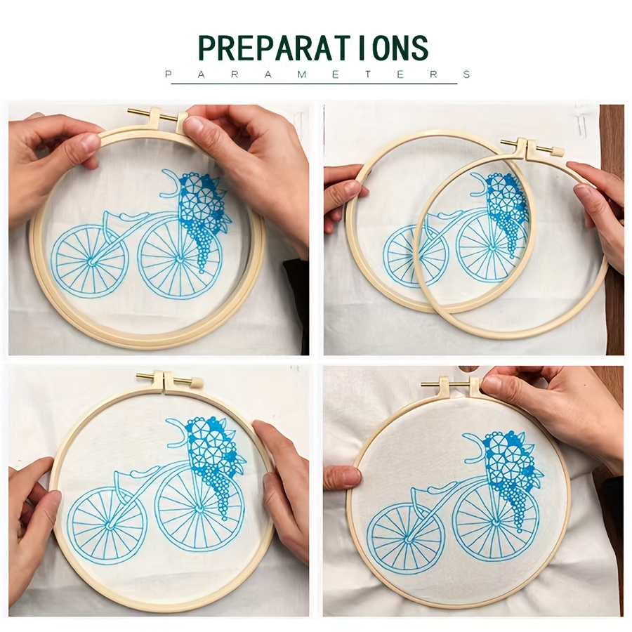 DIY Embroidery Kit for Beginners - Bicycle