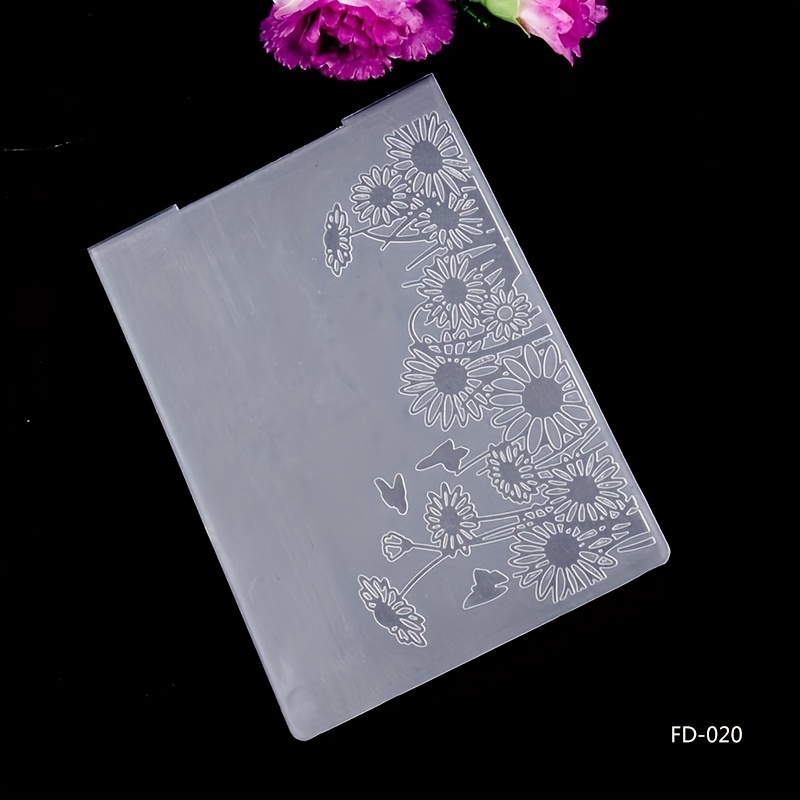 

Sunflower Embossing Folders For Card Making Photo Album Diy Scrapbooking Eid Al-adha Mubarak