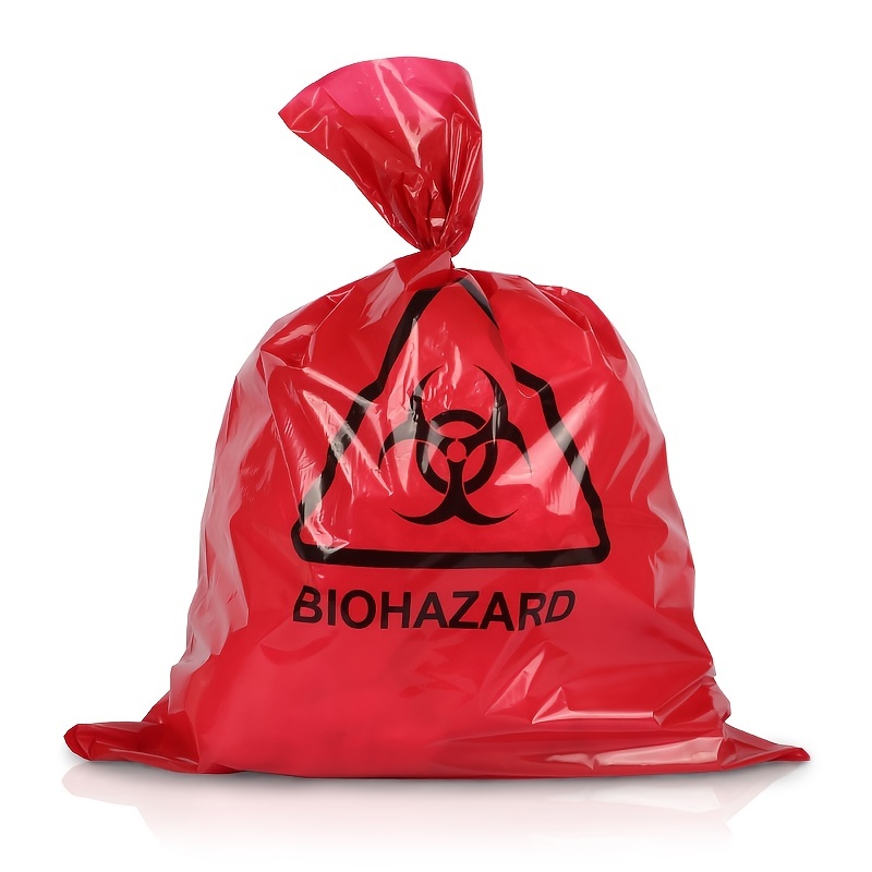 Red Garbage Bag, Dustbin Bag, Trash Bag