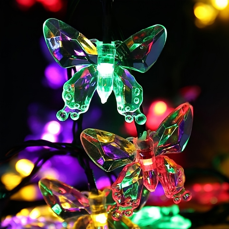 led butterfly garden lights