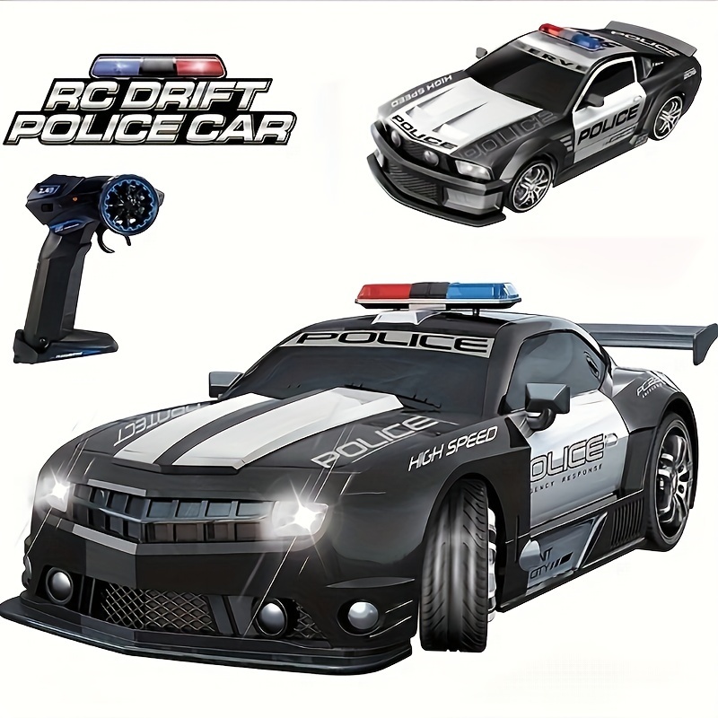 Uhr Fernbedienung Auto Elektrische Mini Racing Polizei Auto - Temu