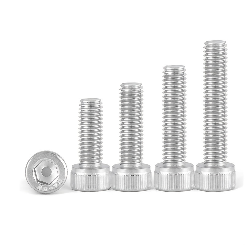 M3 x 6mm Socket Head Cap Screws, Stainless Steel 18-8 (304), Allen Socket  Drive, Full Thread, Bright Finish, 50 PCS, Socket Cap Screws -  Canada