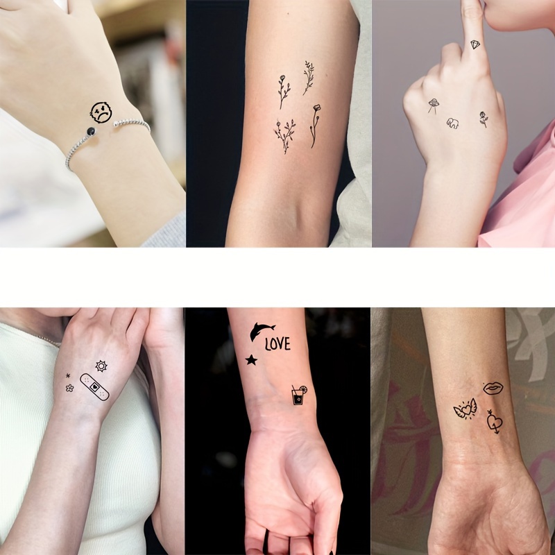  Ellie Tattoo Sticker Last of US Cosplay Props Temporary Tattoo  Body Sticker Hand Neck Wrist Art Fashion : Beauty & Personal Care