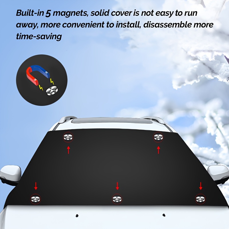 Car Sun Shield Half Cover Car Convenient Half Car Clothes - Temu