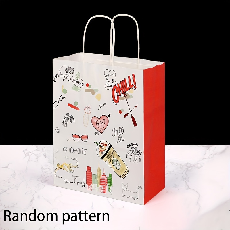 7pcs Bolsa Regalo Bolsas No Tejidas Bolsa Compras - Temu