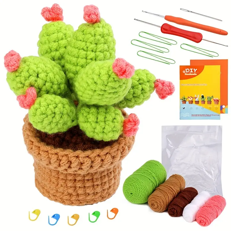Crochet Starter Kit Crochet Kit For Beginners With Step by - Temu