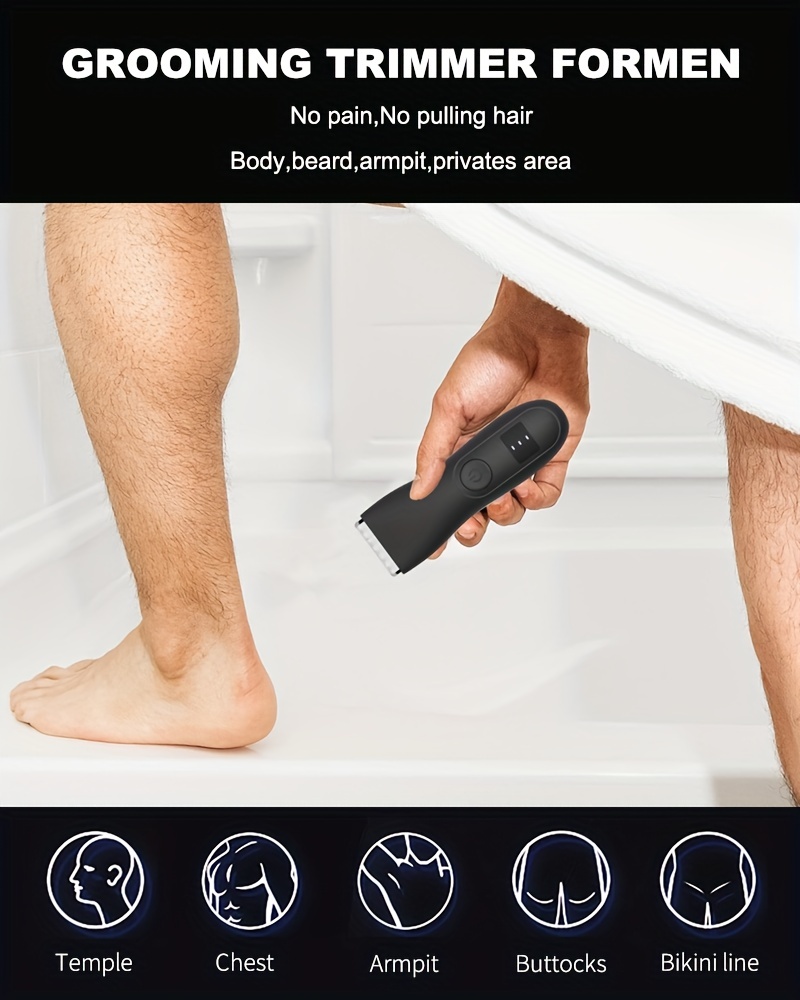 Body Hair Trimmer Men Women Trimmer Men Pubic Hair - Temu