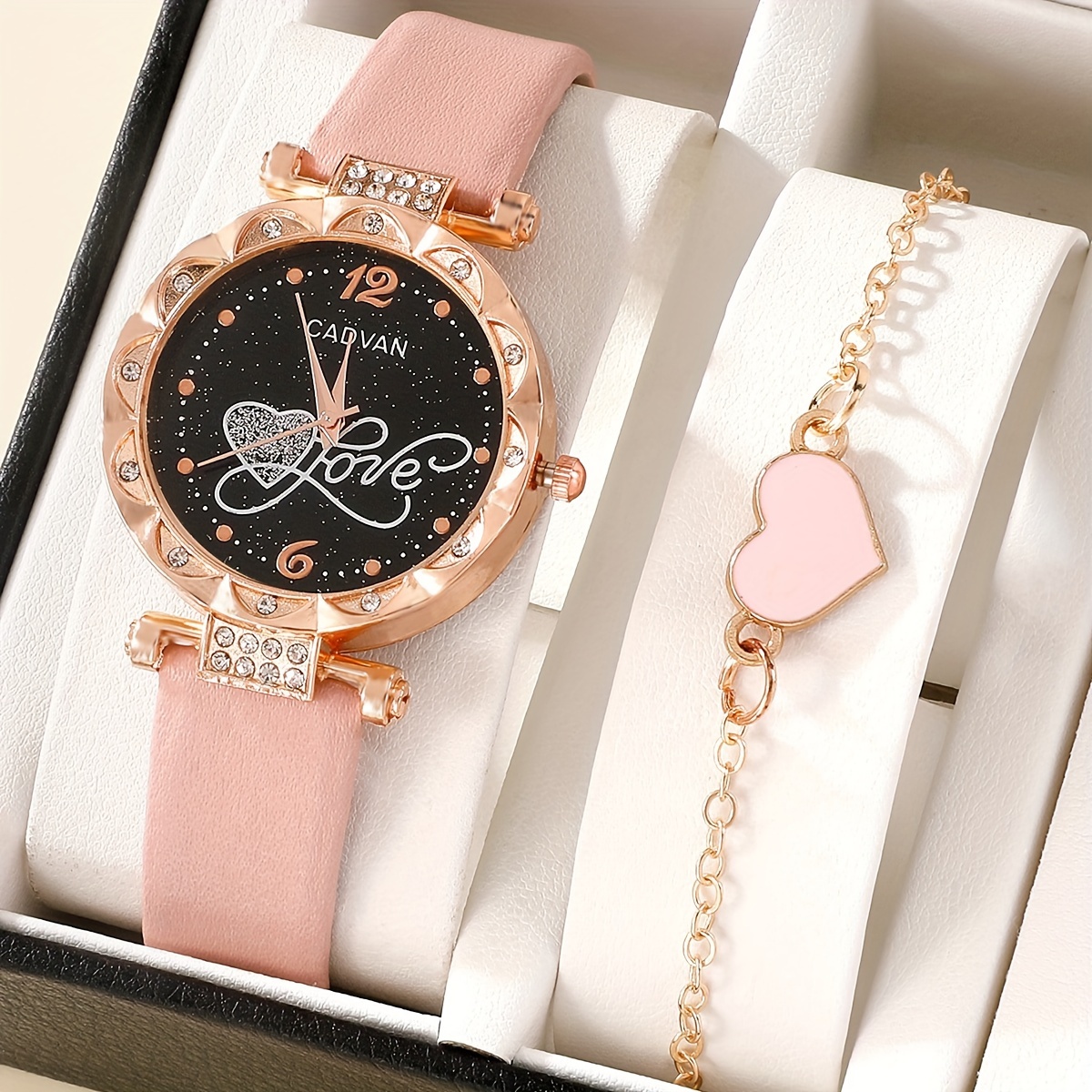 Rose gold outlet bling watch