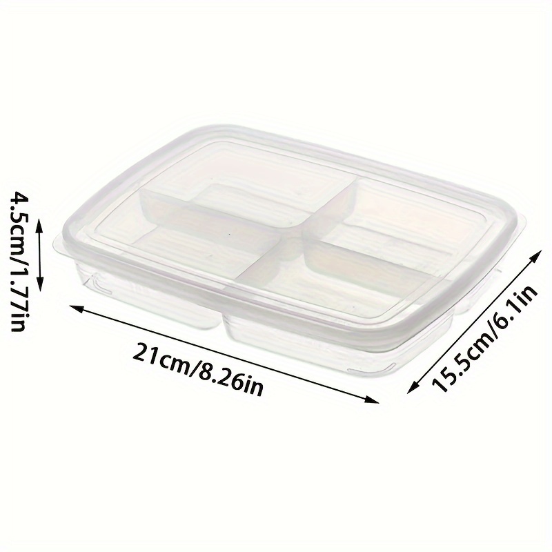 Food Storage Box Portable Compartment Refrigerator Freezer - Temu