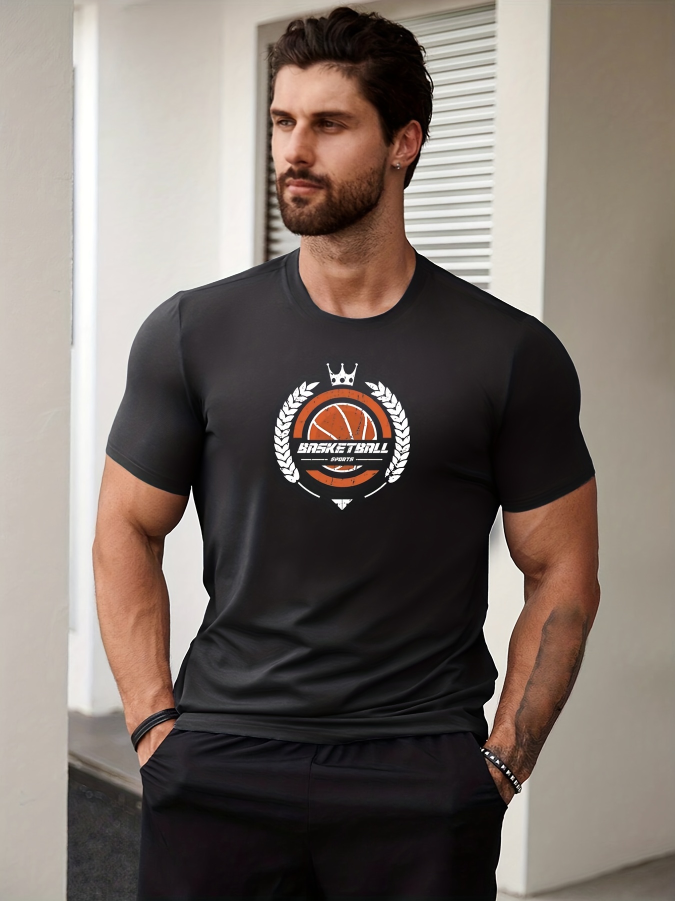 Mens Basketball Graphic T-Shirts.