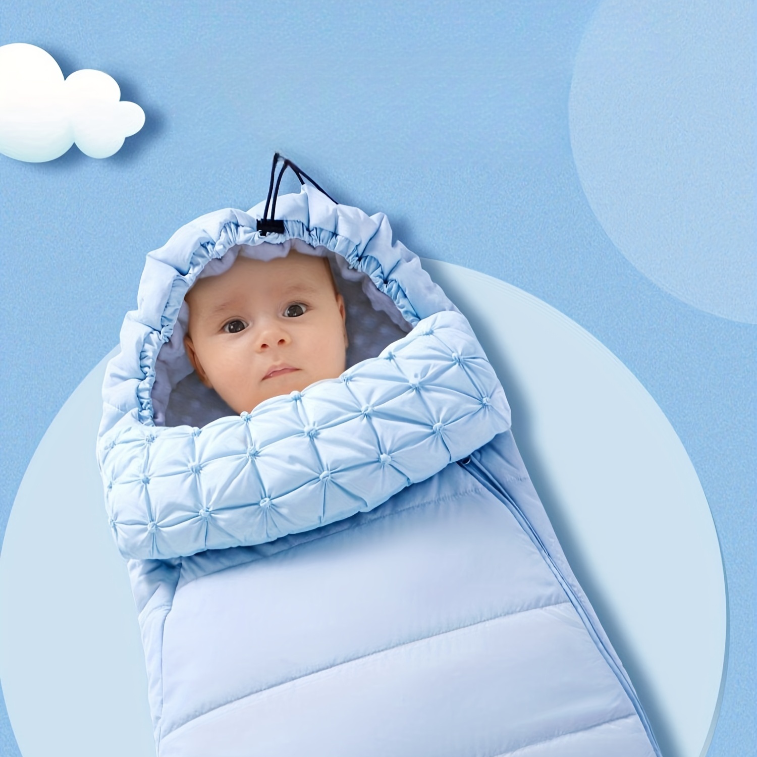 Acheter Sac de couchage pour bébé, poussette Portable pour nouveau-né, en  coton, couverture d'été et de printemps, sacs de couchage à couches, sac de  couchage d'emmaillotage
