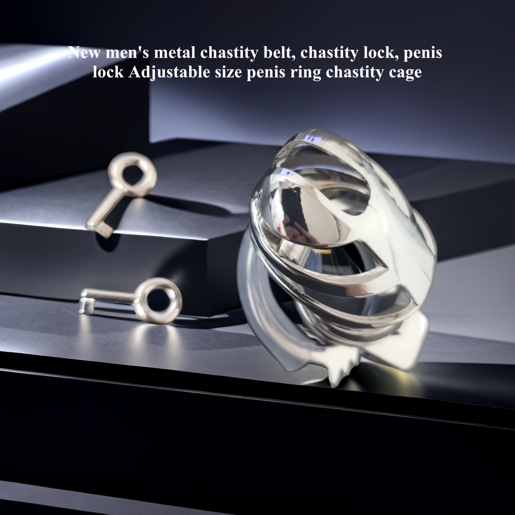 Full Sizes Customize Stealth Lock Chastity Cage Easy to Pee