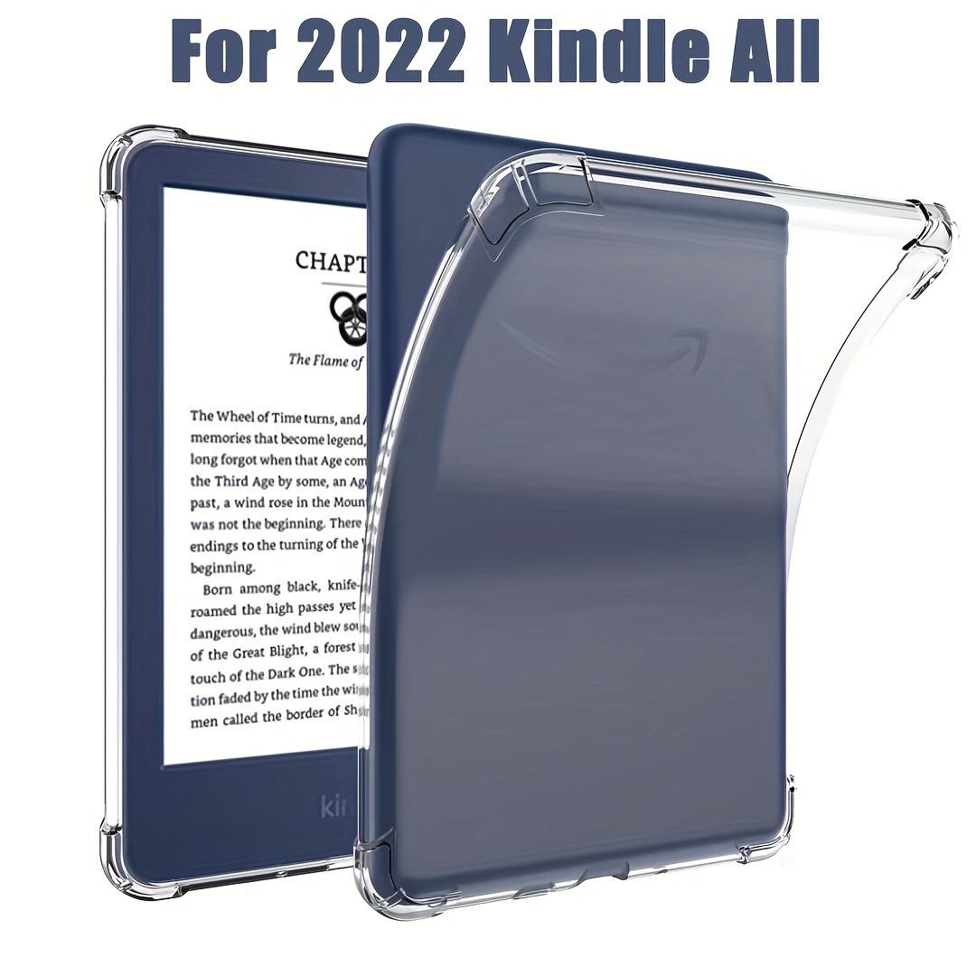 Funda para Kindle de 11ª generación 2022 (6 pulgadas, modelo C2V2L3),  soporte plegable giratorio de 360 grados + ajuste multiángulo, con apagado  y