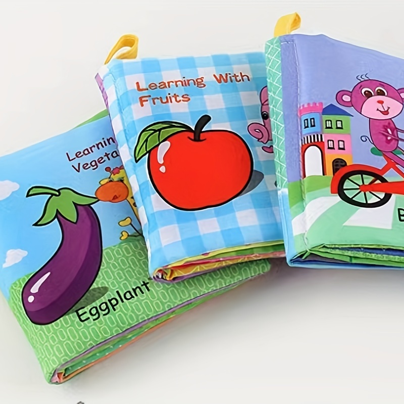  Jollybaby Baby Soft Busy Books -My Quiet Book, Travel