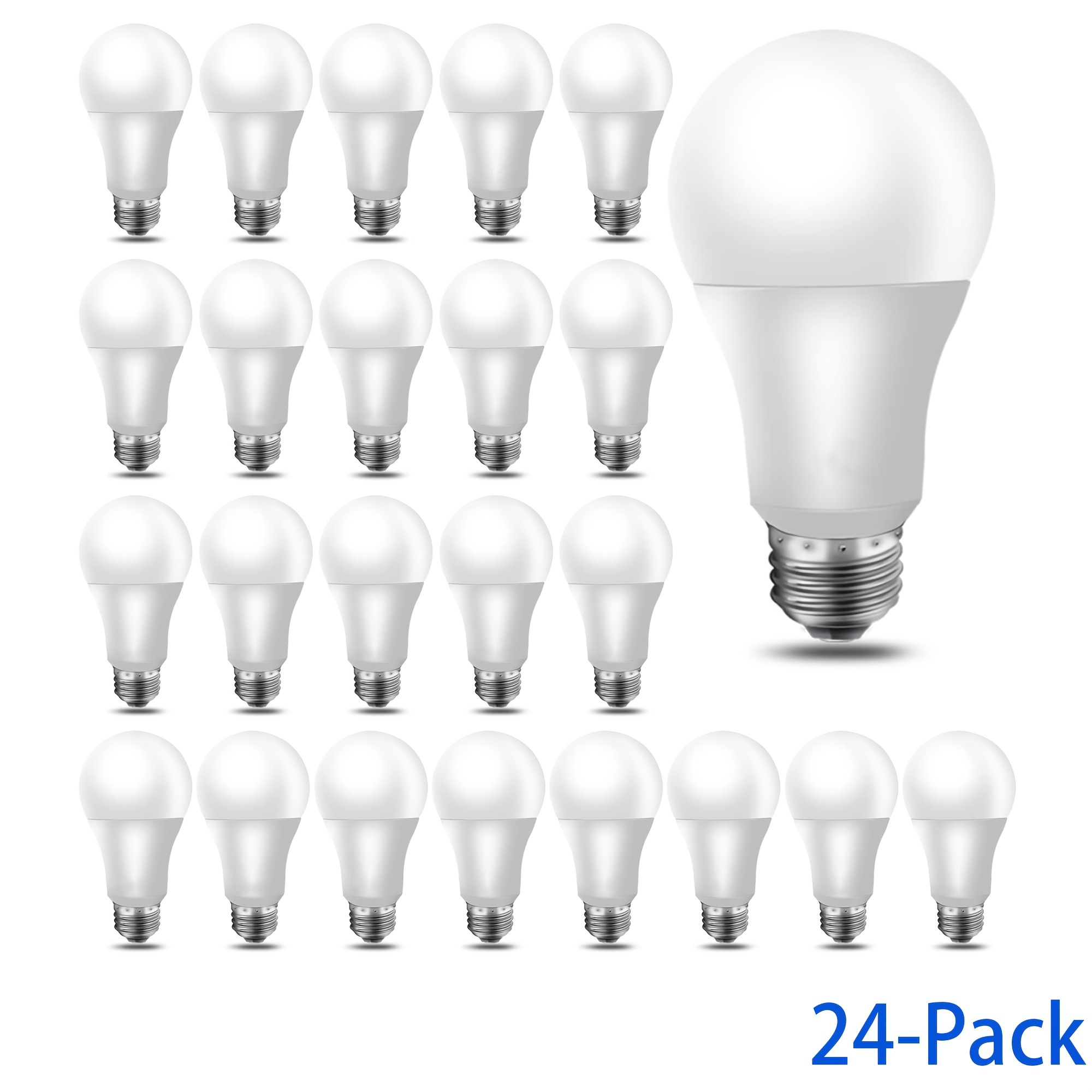 24pcs A Bubble E27 100-130V 12W White Light Warm Light