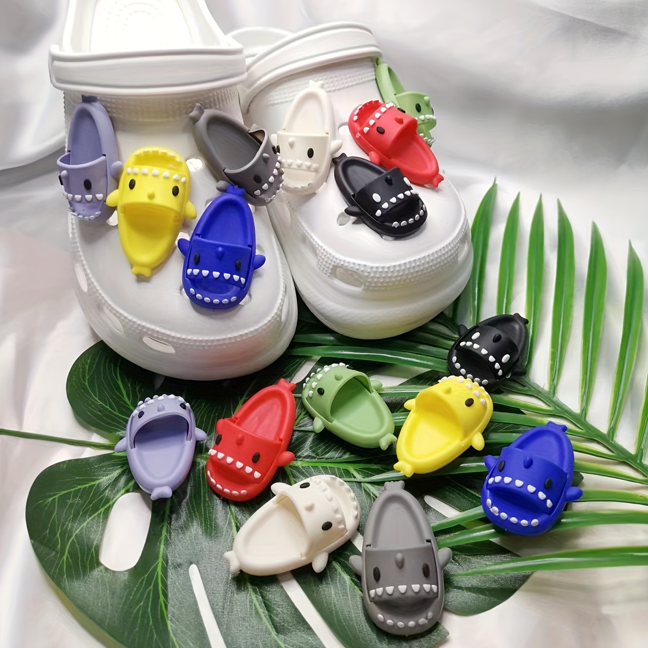 Croc Shrek Ear Charms Shoe Decoration Charms Party Gifts Upgraded Soft  Silicone Plus Size 2