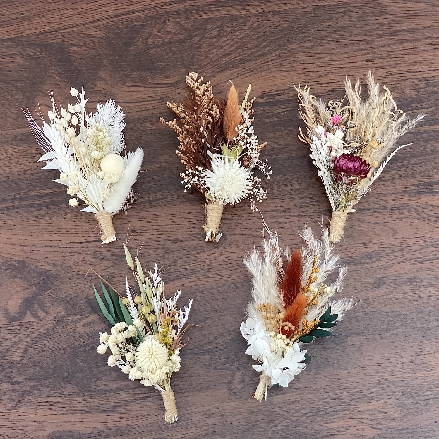 SALE. Natural Dried Flowers Bouquet. Letterbox. Gift to Her,valentine's Day  Gift,table Decor,home Decor,birthday Gift, Vase for Plants. 