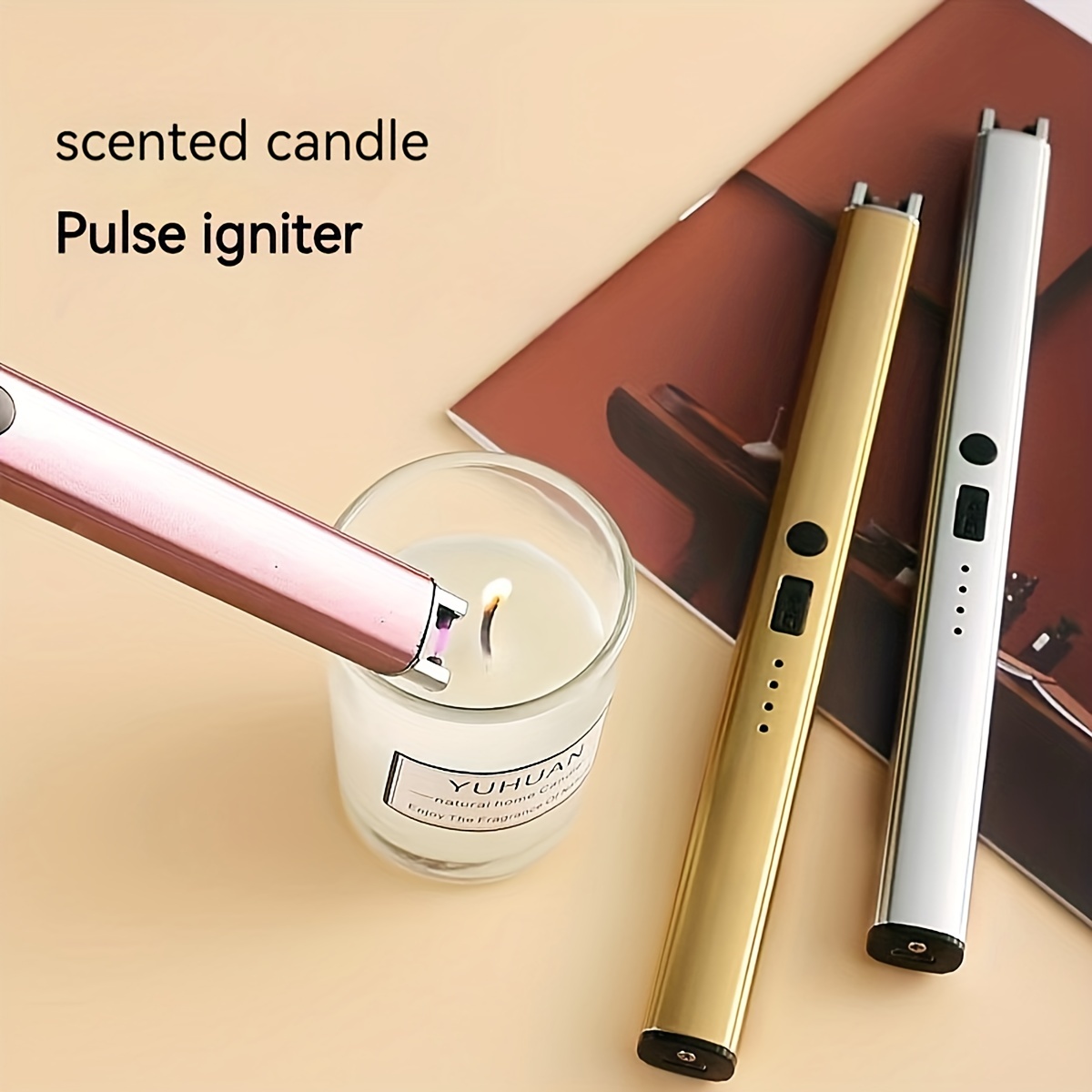 Candle Igniter Electronic Charging Pulse Ignition Gun - Temu