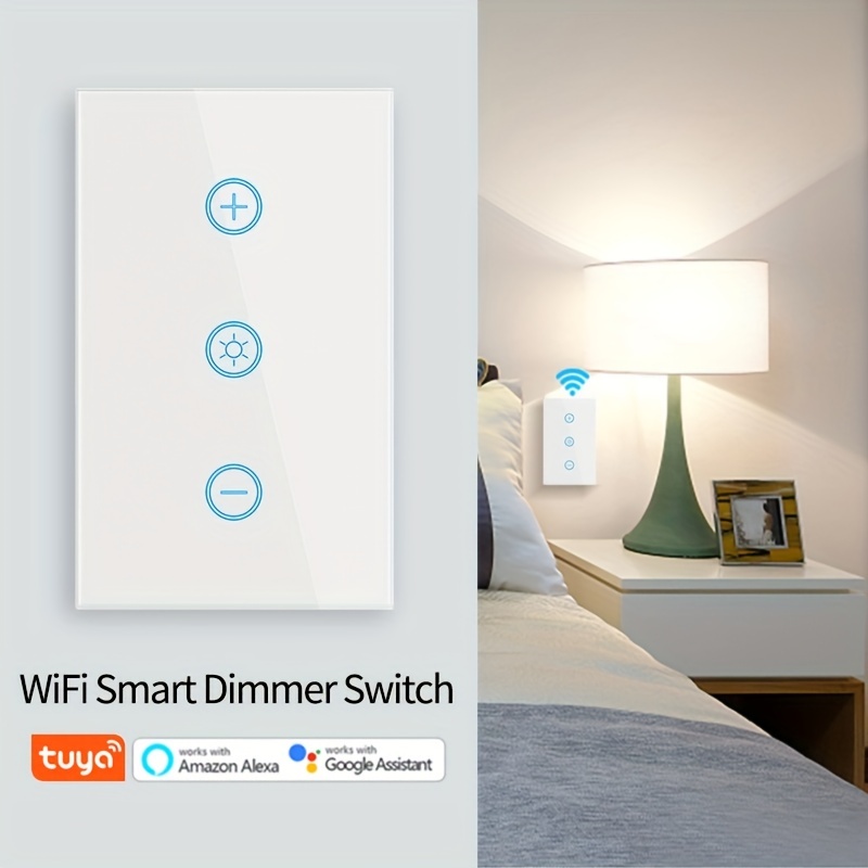 Wireless WiFi Smart Wall Timer Switch Module Work For Alexa For Google Home  App